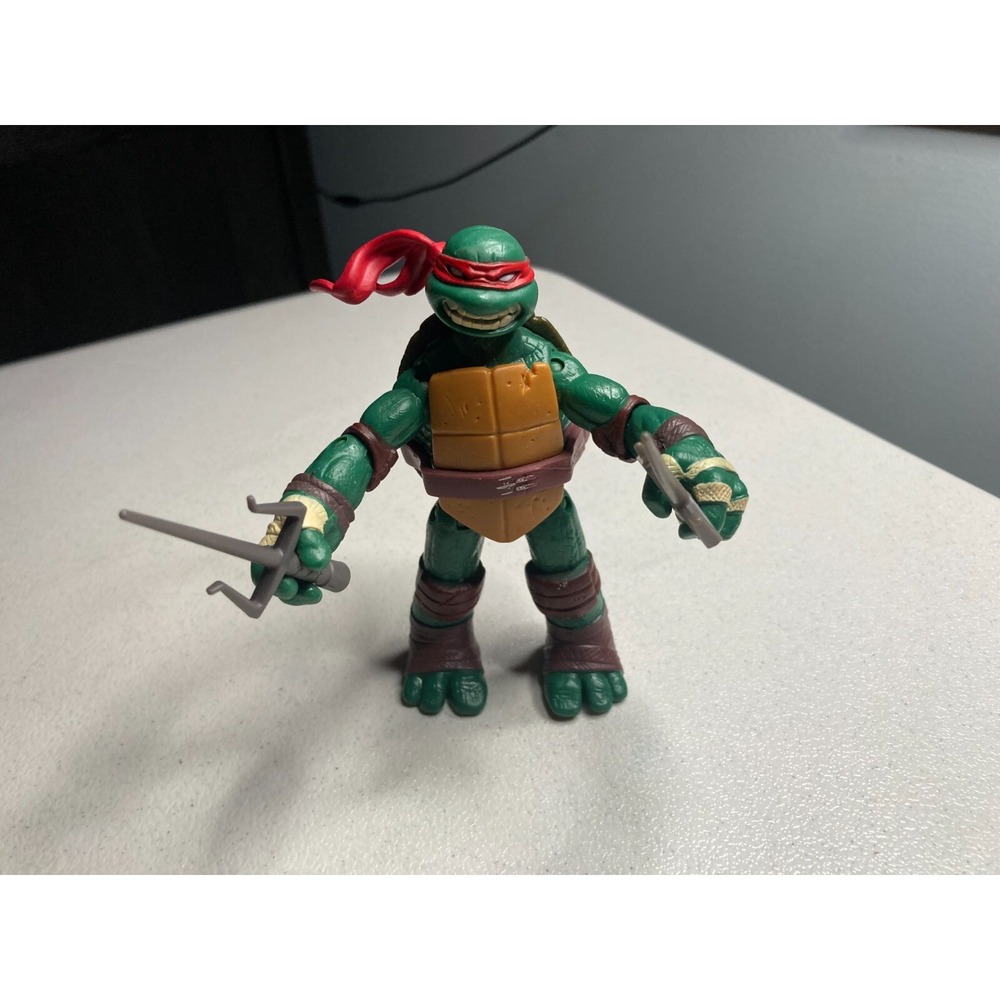 TEENAGE MUTANT NINJA TURTLES RAFAEL 4.5 ACTION FIGURE 2012 PLAYMATES VIACOM